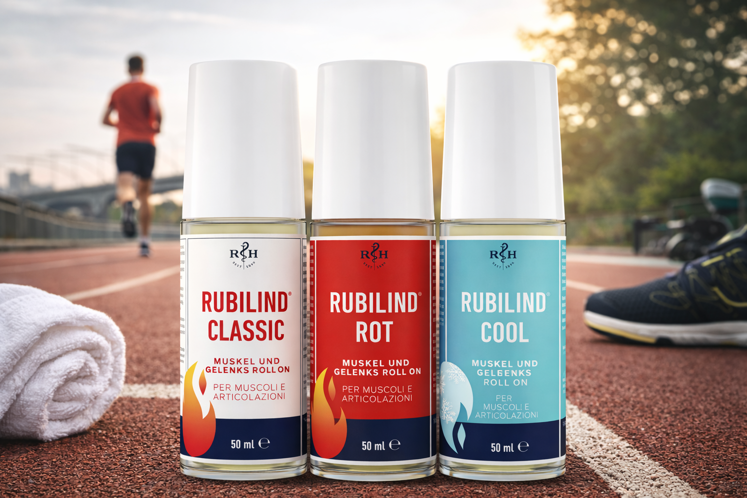 Rubilind Set - Your immediate relief for muscles and joints